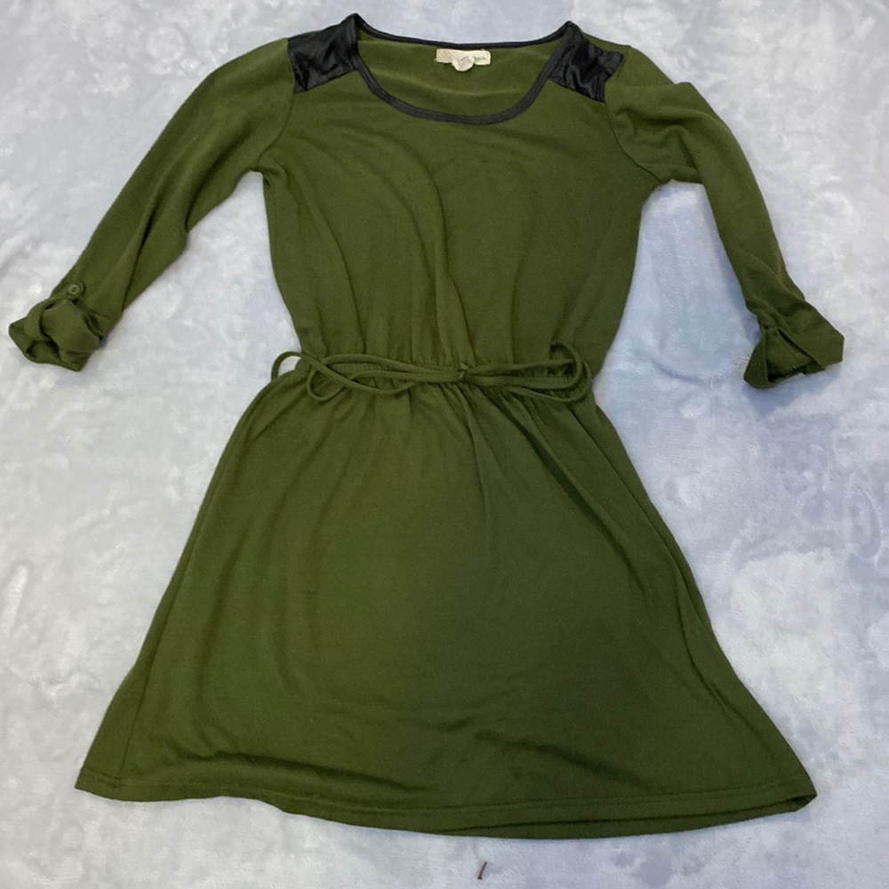 green size S dress from derek heart used
